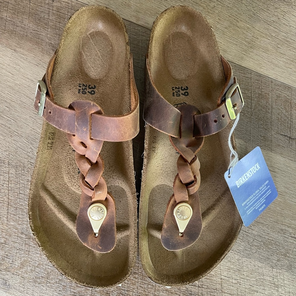 Braided Birkenstock size 39